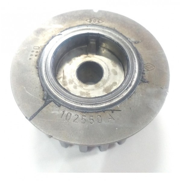 Engrenagem Polia Virabrequim Clio 1.0 16v 2012 2013 2014 15