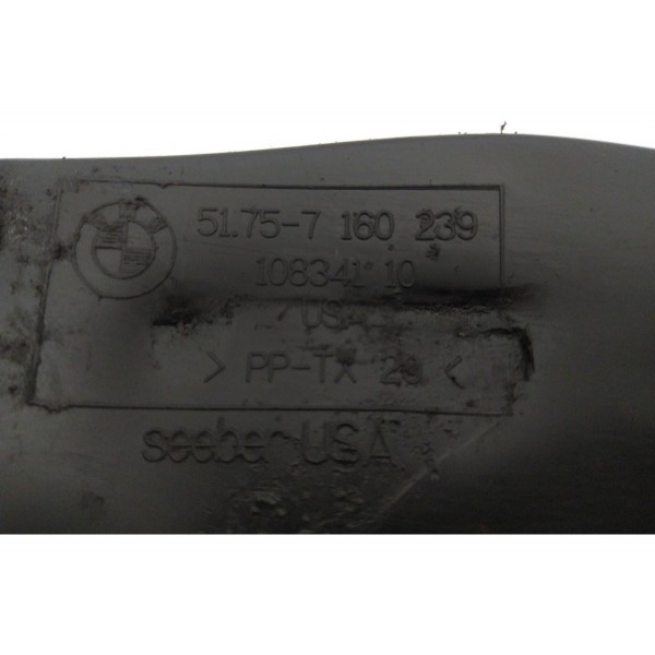 Defletor Esquerdo Bmw X5 2008 2009 2010 51757160239