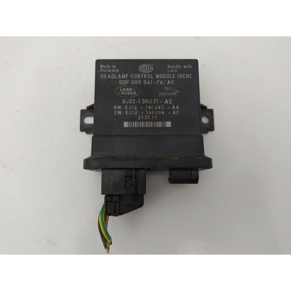 Módulo Farol Range Rover Evoque 2012 Bj3213k031ac