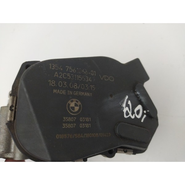 Corpo Borboleta Tbi Bmw 120i 2009 2010 1354756106601