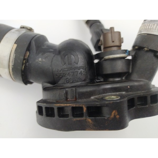 Carcaça Válvula Termostática Jeep Renegade 1.8 Flex 2018