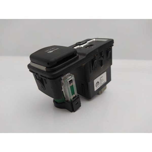 Tomada Usb Aux 12v Jeep Renegade 2017 2018