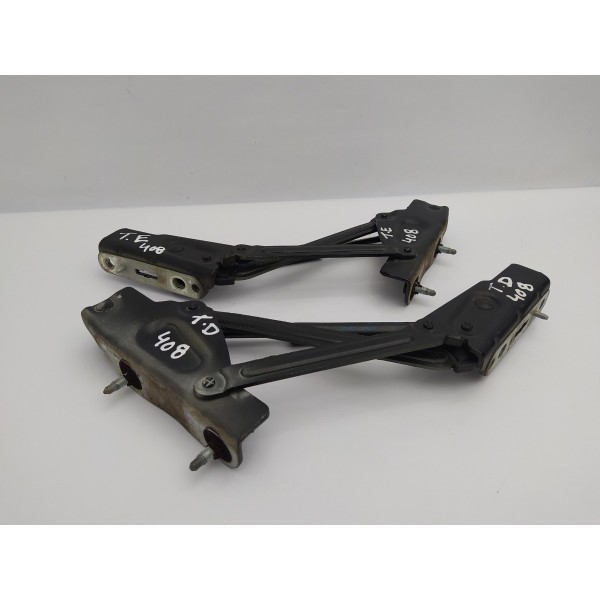 Par Dobradiça Braço Tampa Traseira Peugeot 408 2013 2014