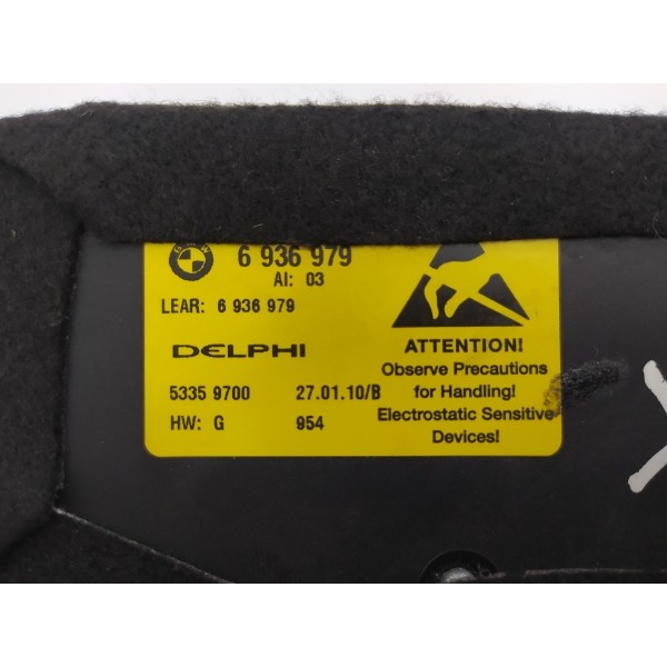 Botão Comando Banco Dianteiro Esquerdo Bmw X1 2011 6936979