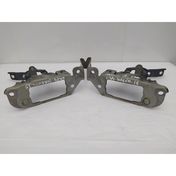 Par Dobradiça Braço Capô Kia Sorento 2.4 2014 2015