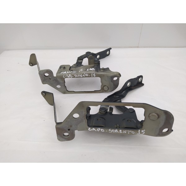 Par Dobradiça Braço Capô Kia Sorento 2.4 2014 2015