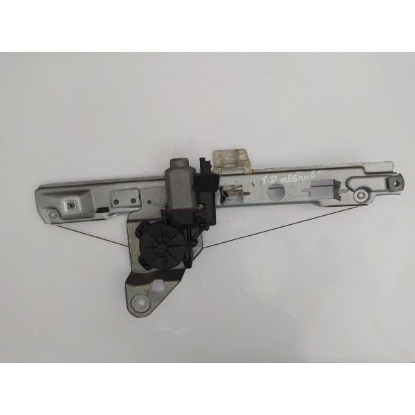 Máquina Vidro Porta Traseira Direita Renault Megane 2008