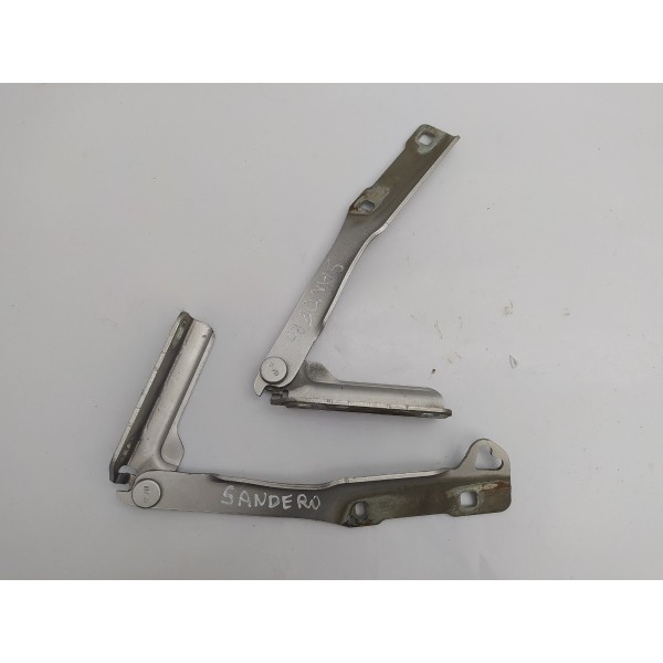 Par Dobradiça Capô Dianteiro Renault Sandero 2012 2013