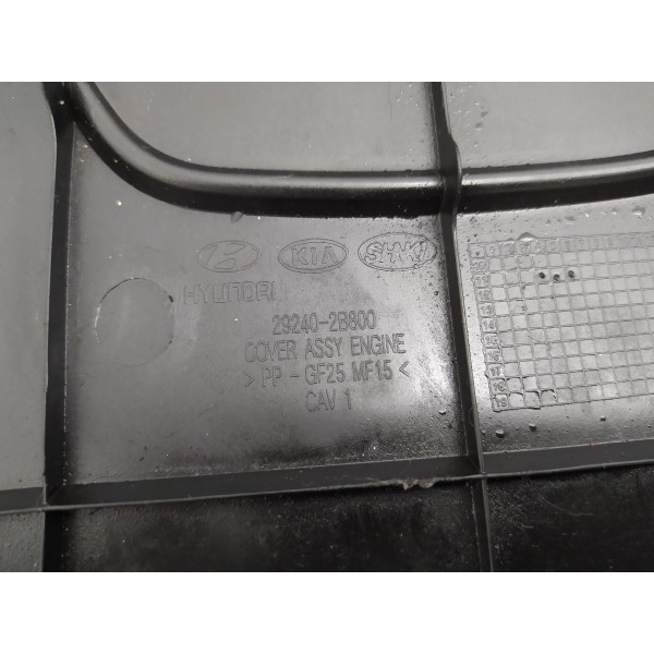 Tampa Protetora Motor Hyundai Veloster 1.6 2012 2013