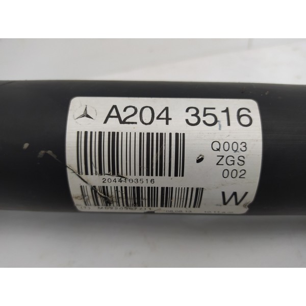 Eixo Cardan Traseiro Mercedes Benz C180 2016 A2043516