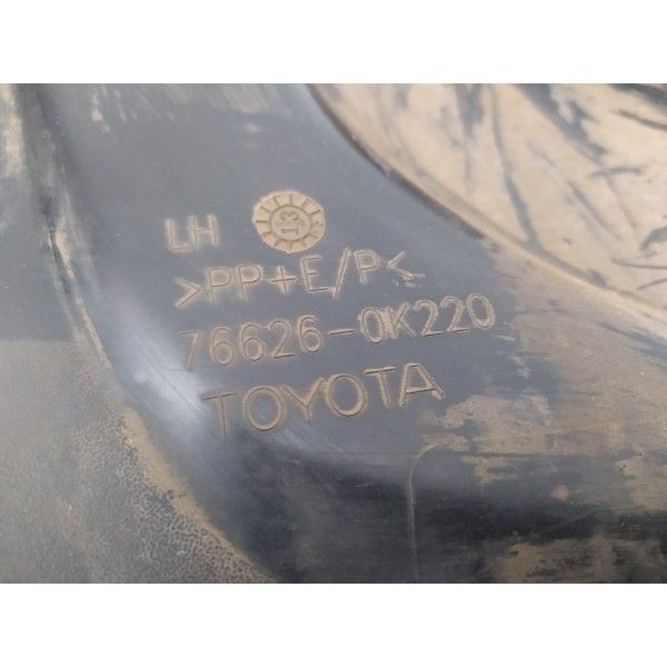 Lameiro Parabarro Traseiro Esquerdo Toyota Hilux Sw4 2014