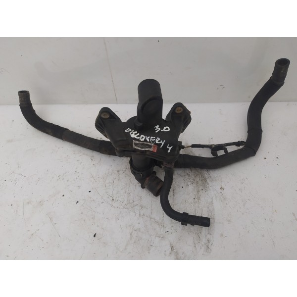 Carcaça Válvula Termostática Land Rover Discovery 4 3.0 2011