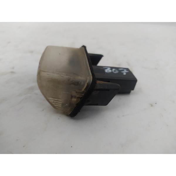 Par Lanterna Luz Placa Traseira Peugeot 307 2010 2011