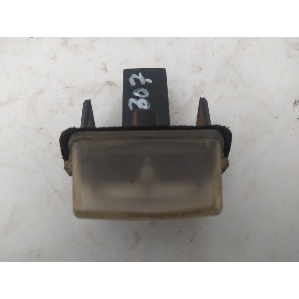 Par Lanterna Luz Placa Traseira Peugeot 307 2010 2011