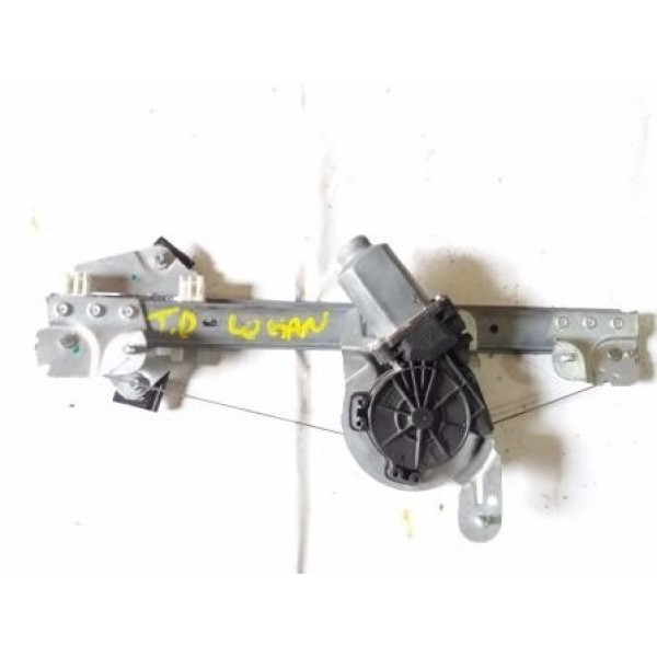 Maquina De Vidro C/ Motor Traseira Direita Renault Logan