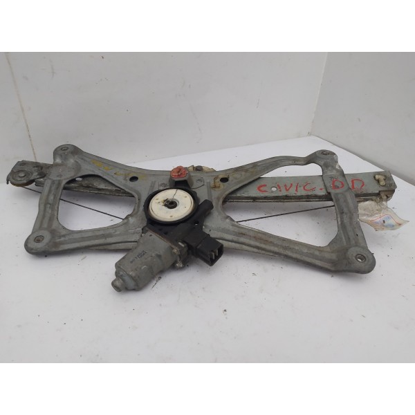 Máquina Vidro Dianteira Direita Honda Civic 2008 2009 2010