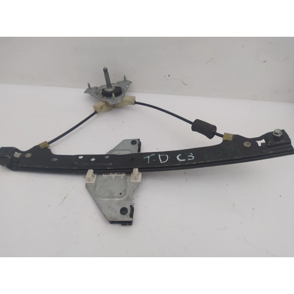 Máquina Vidro Manual Traseira Direita Citroën C3 2012 2013