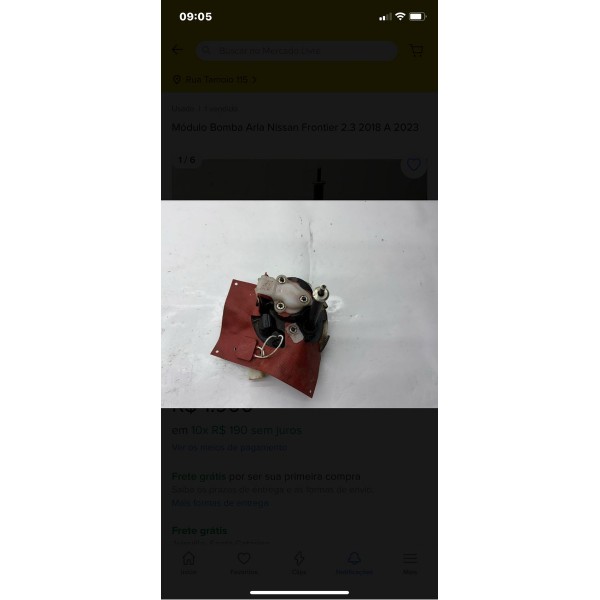 Bomba Combustivel Nissam Frontier 2.3 2018 A 2023