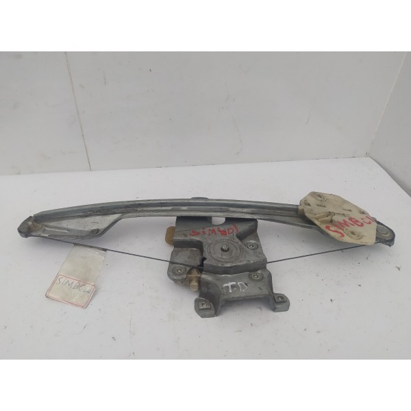 Máquina Vidro Traseira Direita Renault Symbol 2011 2012