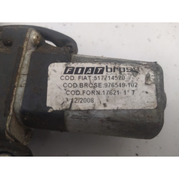 Máquina Vidro Traseira Direita Fiat Palio 2007 2008