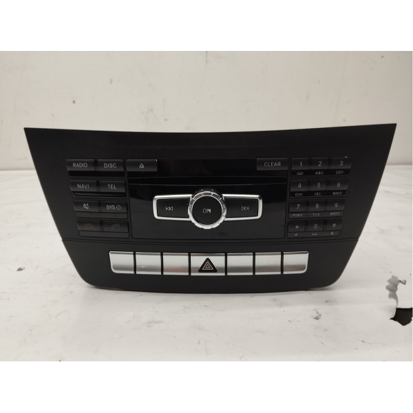 Radio Som Painel Mercedes-benz C180 2012 Cgi