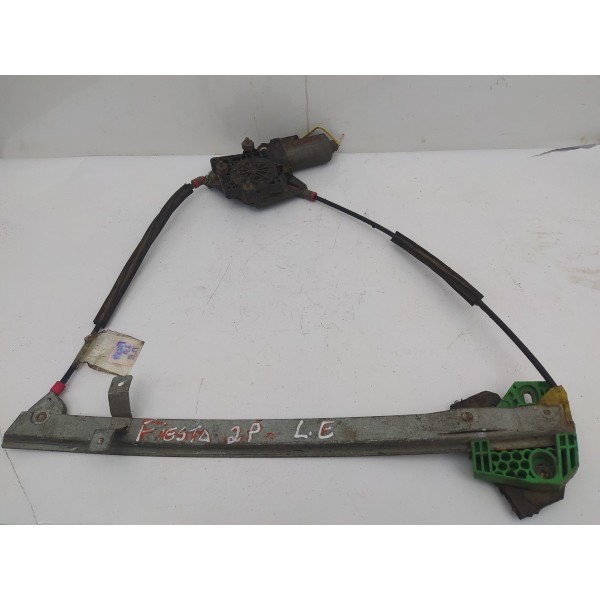 Máquina Vidro Dianteira Esquerda Ford Fiesta 2 Portas 1998