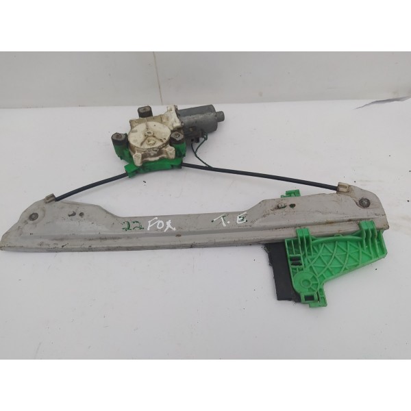 Máquina Vidro Traseira Esquerda Volkswagen Fox 2008 2009 10