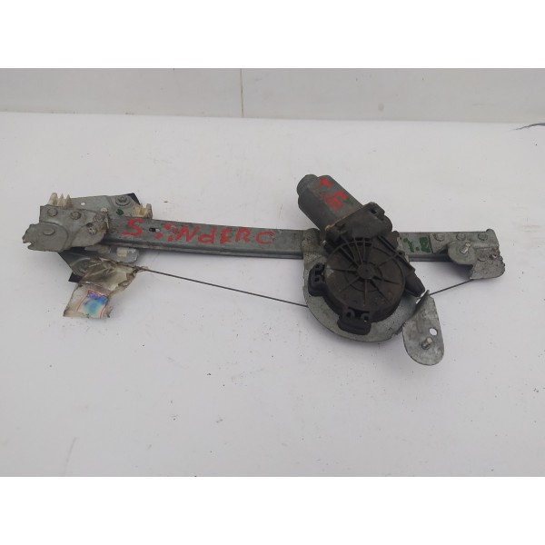 Máquina Vidro Traseira Esquerda Renault Sandero 2011 2012