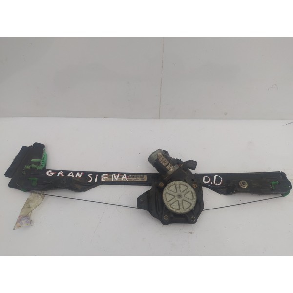 Máquina Vidro Dianteira Direita Fiat Grand Siena 2014 2015