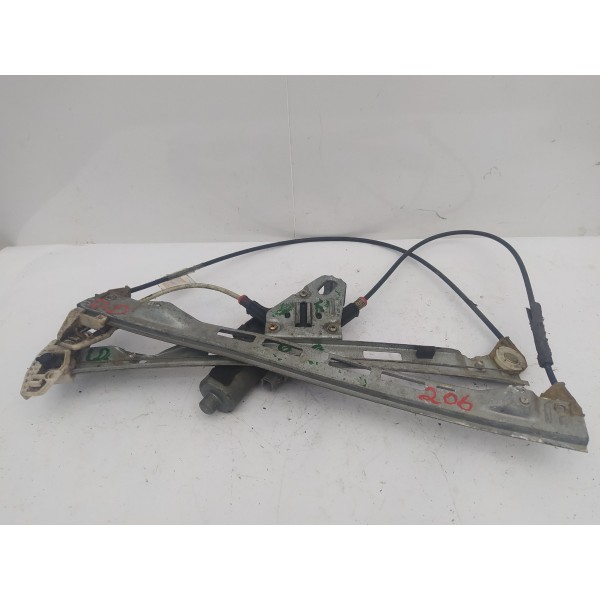 Máquina Vidro Dianteira Direita Peugeot 206 2008 2009 2010