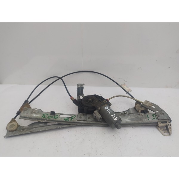 Máquina Vidro Dianteira Direita Peugeot 206 2008 2009 2010
