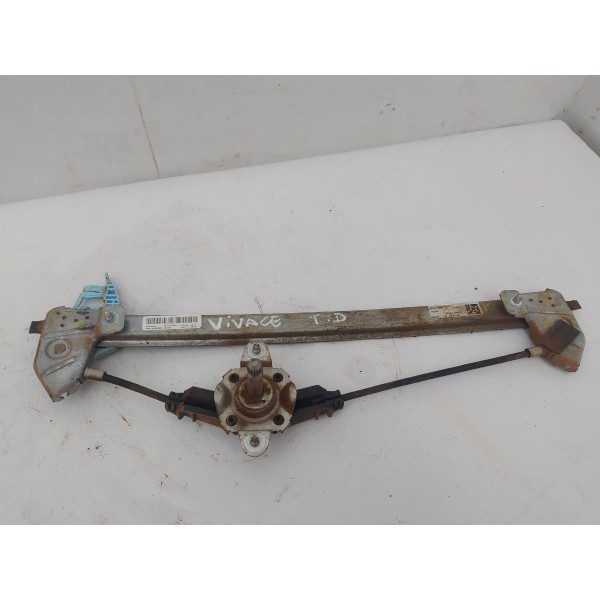 Máquina Vidro Traseira Direita Fiat Uno Vivace 2018 2019