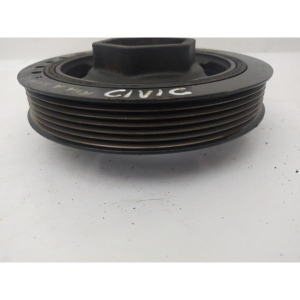 Polia Virabrequim Motor Honda Civic 1.8 2013 2014