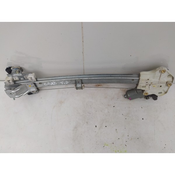 Máquina Vidro Traseira Direita Honda Civic 2013 2014