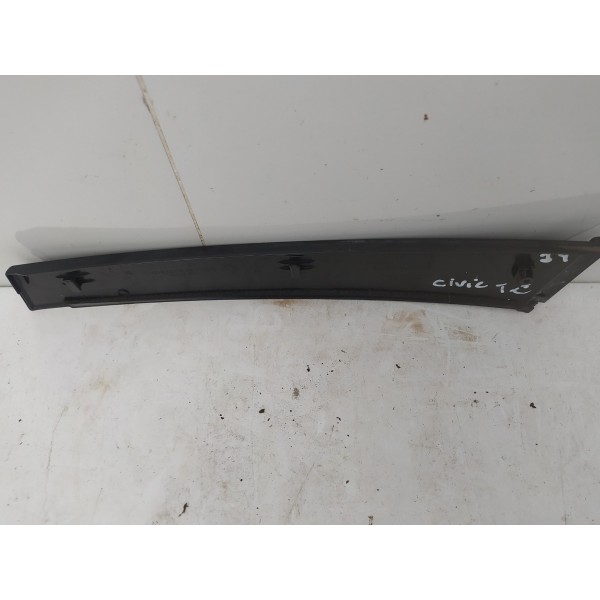 Acabamento Coluna Porta Traseira Esquerda Honda Civic 2014