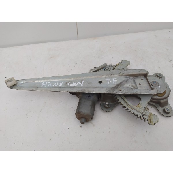 Máquina Vidro Traseira Esquerda Toyota Hilux Sw4 2013 2014