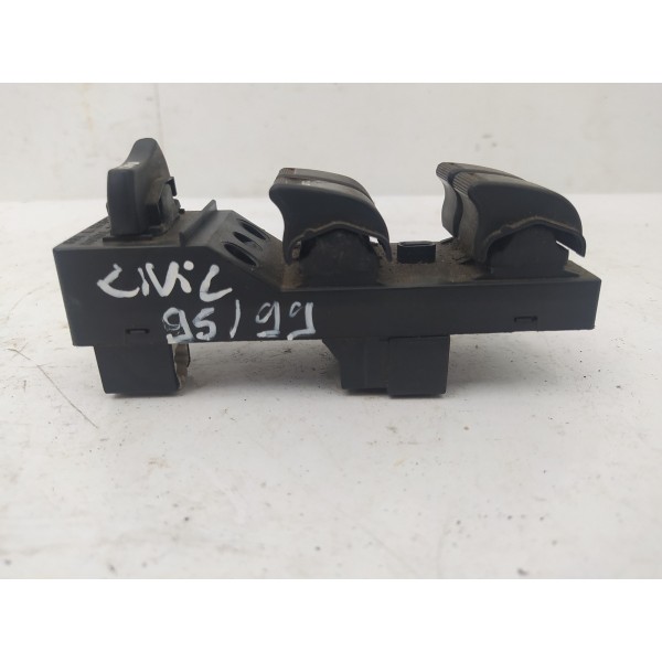 Botão Comando Vidro Dianteiro Esquerdo Honda Civic 1995 96