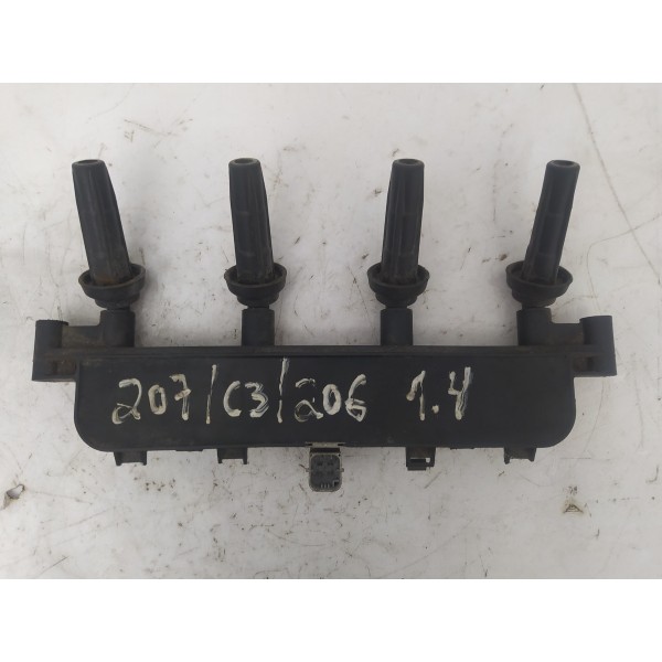 Bobina Ignição Citroën Peugeot 206 207 C3 1.4 8v