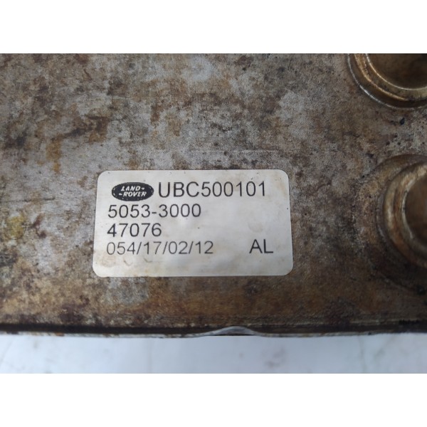Radiador Resfriador Trocador Óleo Range Rover Sport 2010