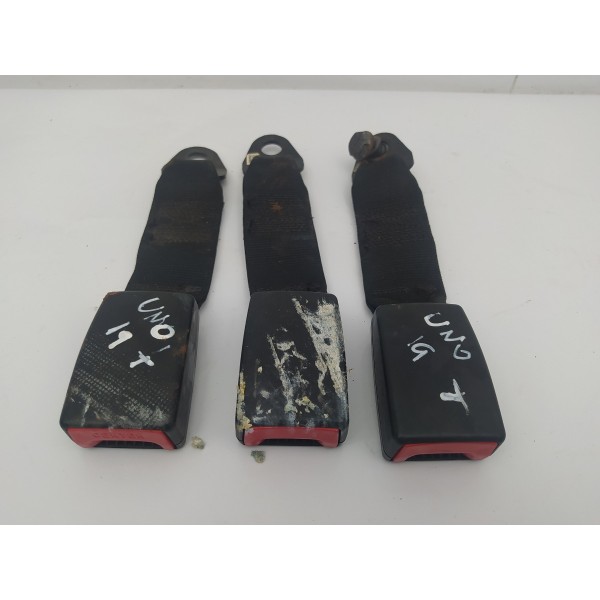 Engate Cinto Segurança Traseiro Fiat Uno 2018 2019 Unidade