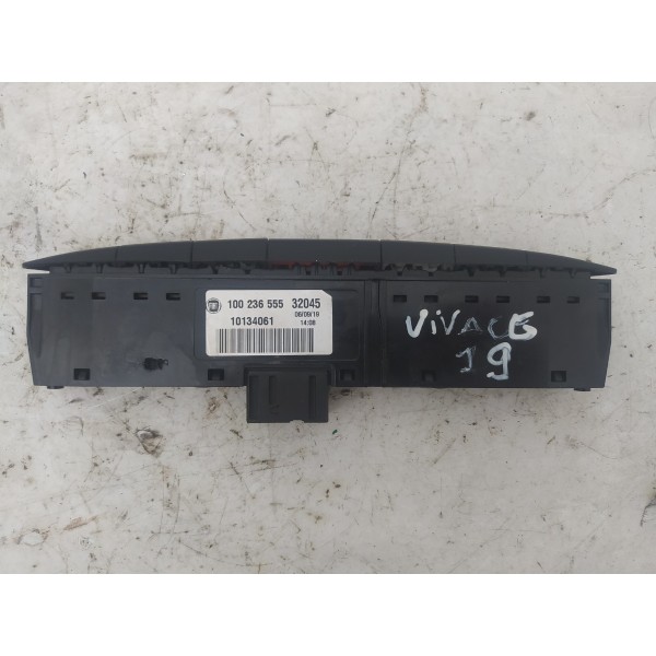 Botão Comando Pisca Alerta Desembaçador Fiat Uno 2018 2019