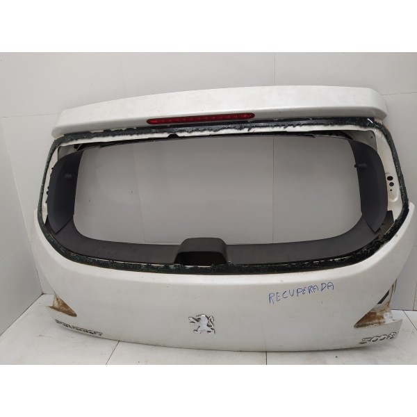 Tampa Traseira Peugeot 3008 2012 2013 Recuperada