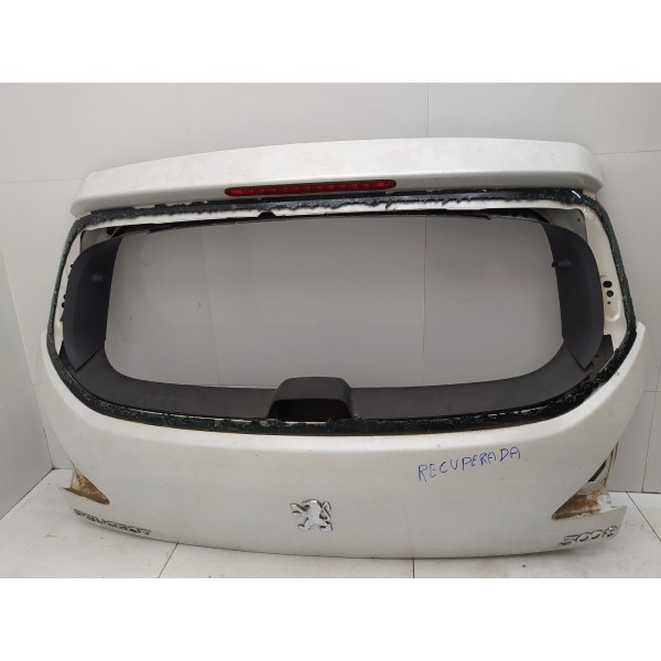 Tampa Traseira Peugeot 3008 2012 2013 Recuperada