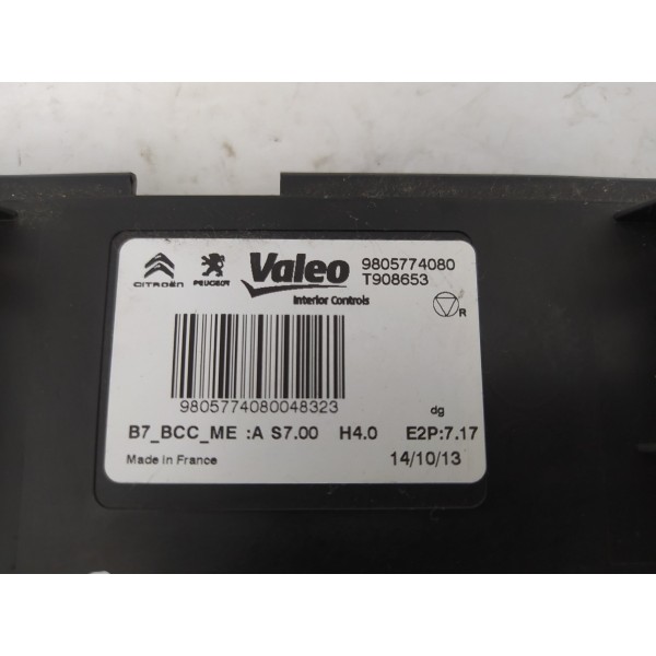 Módulo Conforto Citroën C4 Lounge 2014 2015 9805774080