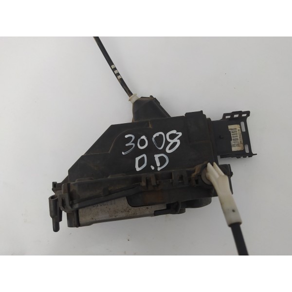 Fechadura Porta Dianteira Direita Peugeot 3008 2011 2012