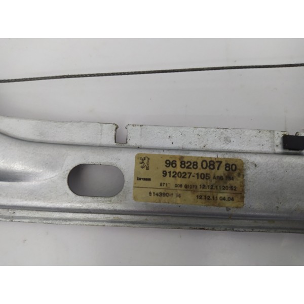 Máquina Vidro Traseira Esquerda Peugeot 3008 2011 2012 2013