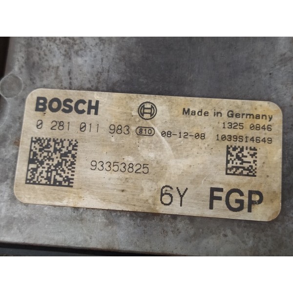 Módulo Injeção Chevrolet S10 2.8 Diesel 2011 Eletronica