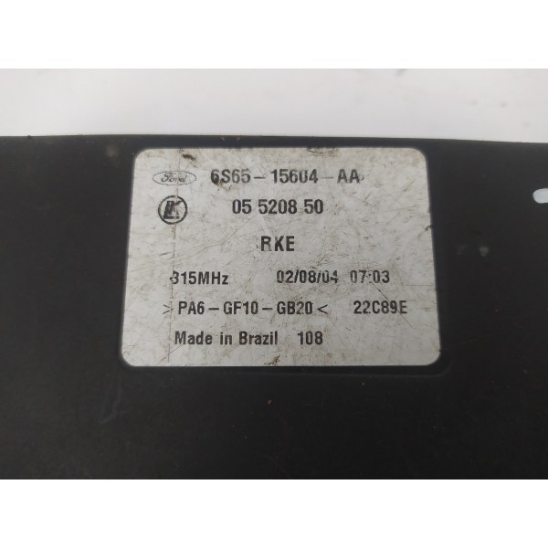 Módulo Conforto Ford Fiesta 2005 2006 2007 6s6515604aa