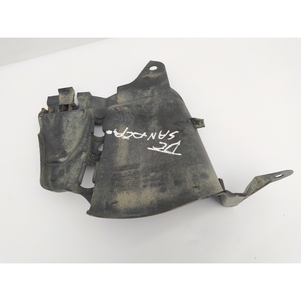 Defletor Parabarro Dianteiro Esquerdo Renault Sandero 2010