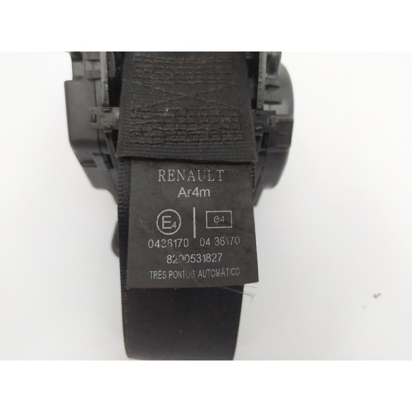 Cinto Segurança Traseiro Esquerdo Renault Sandero 2010 2011